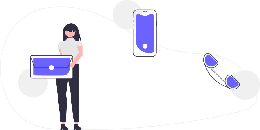 Contact illustration